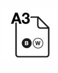 Fotocopia a3 b/n